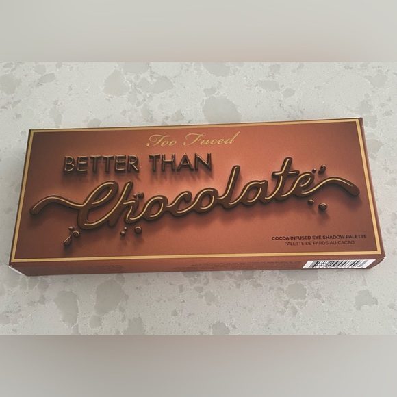 Too Faced Better Than Chocolate Cocoa Infused Eye Shadow Palette 18 Colors- New - Picture 9 of 11